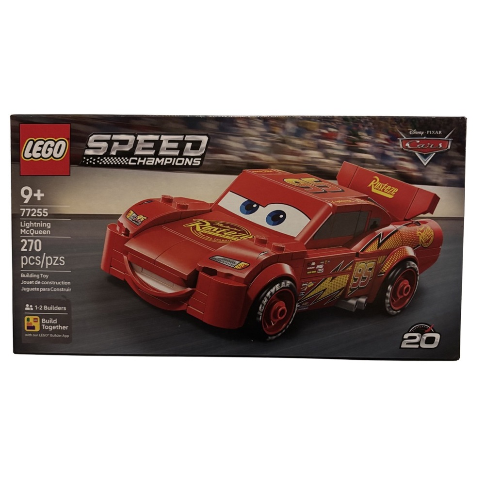 LEGO Speed Champions 77255 Lightning McQueen Disney Cars 270 pcs NEW